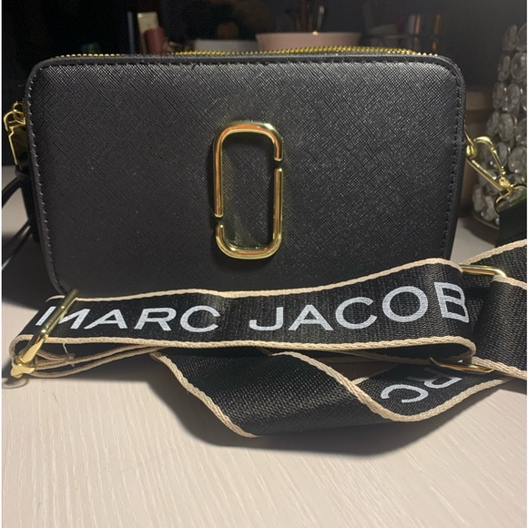 Black on black Snapshot Purse - Picture 1 of 5